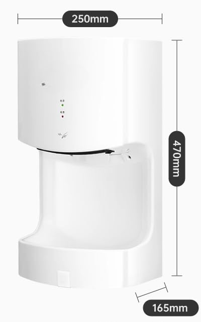Amazon.co.jp: ハンドドライヤー 壁掛け 強風タイプ お手軽 非接触