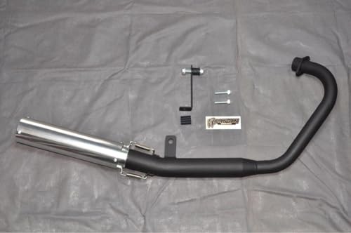 Amazon | 弾丸 GN125H GN125 2F モンスーン マフラー アルミ