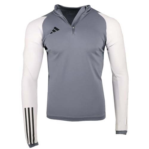 adidas Mens Tiro23 Mock Neck Quarter Zip Soccer Cleats Moisture