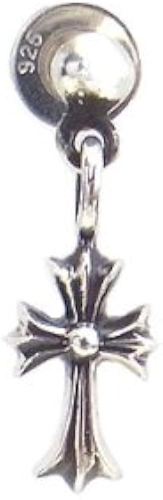 クロムハーツ DRP STCK CH CRS/スタックCHクロスドロップ シルバー