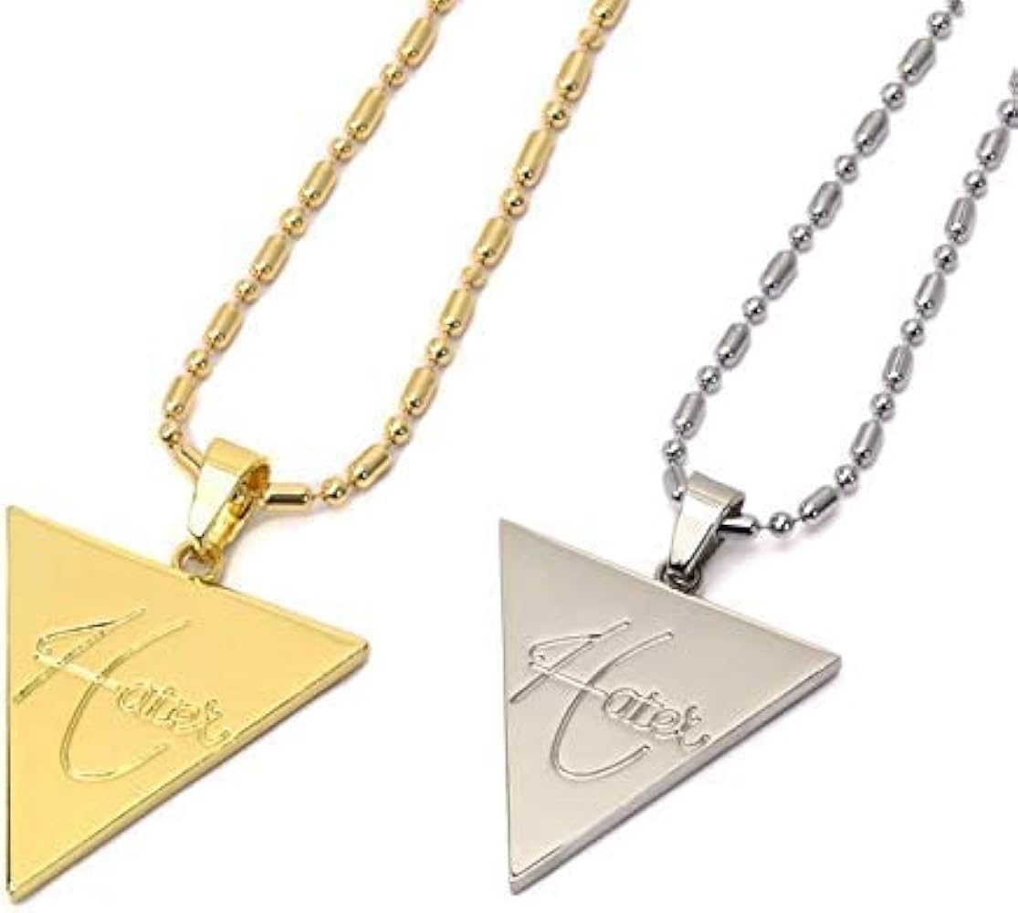 Amazon | [ARTIVITEE] 三角ストリート系 ペンダント ネックレヒップ