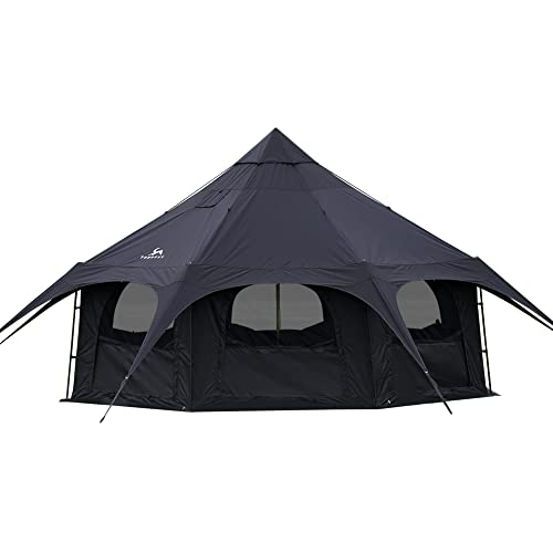 TOMOUNT ベルテント 5m TC テント 豪華型 ポリコットンテント 8～10人