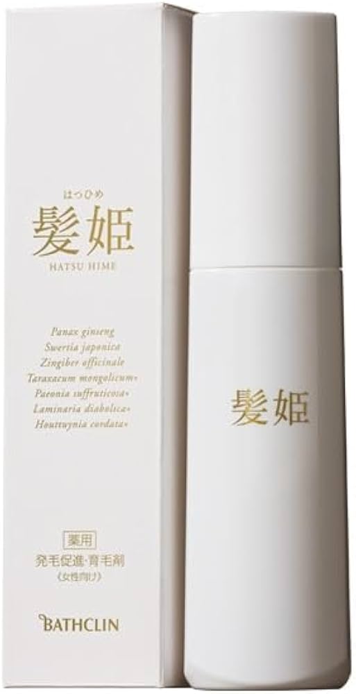 Amazon | バスクリン 薬用 発毛促進 育毛剤 髪姫 医薬部外品 女性用