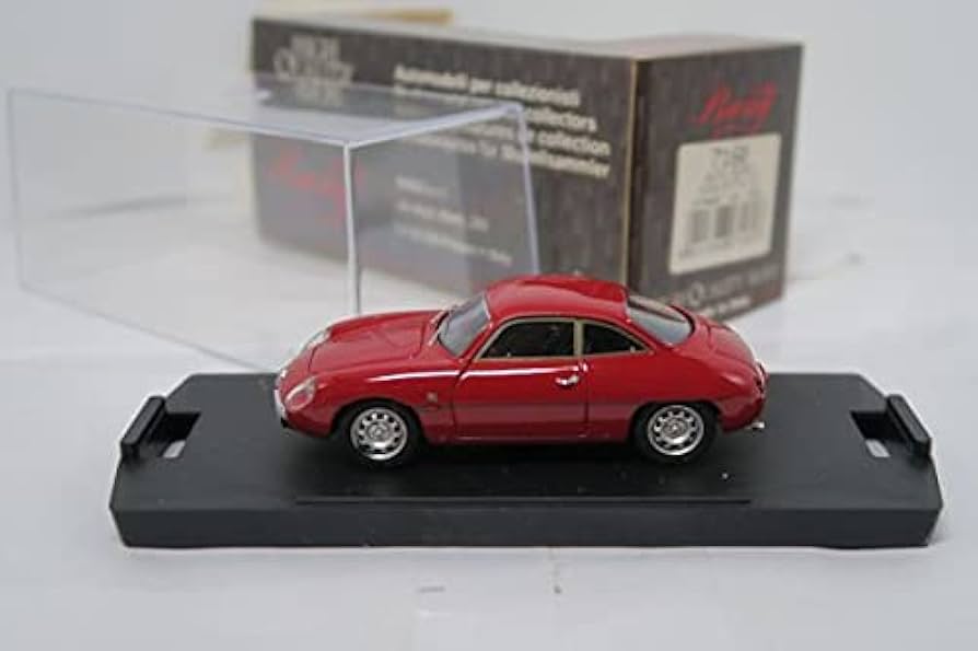 ミニカー #alfa romeo giulietta SZ #STREET1960RED Amazon.co.jp: 1