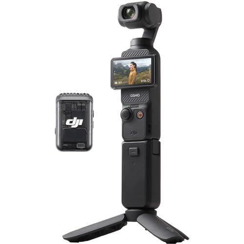 Amazon.com : DJI Osmo Pocket 3 Creator Combo Bundle with Clip-On