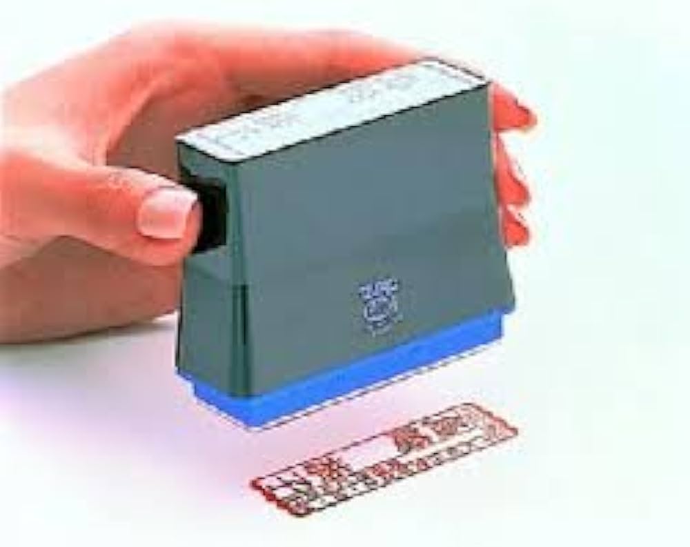 Amazon.co.jp: テプラ スタンプメーカー「たいこバン」 HC616 : 文房具