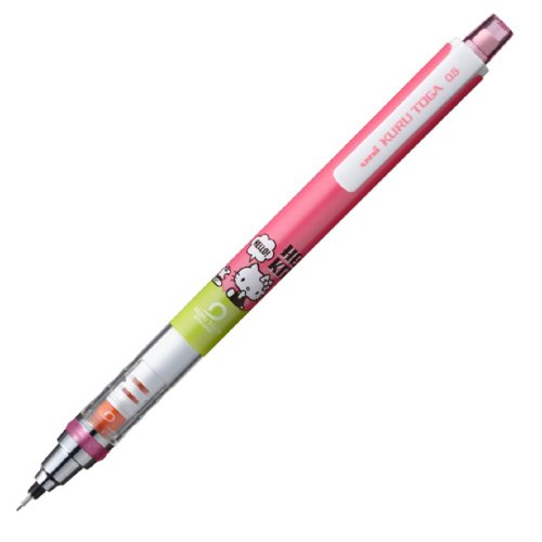 新品 三菱鉛筆 ユニ uni クルトガ アルファゲル ハローキティー