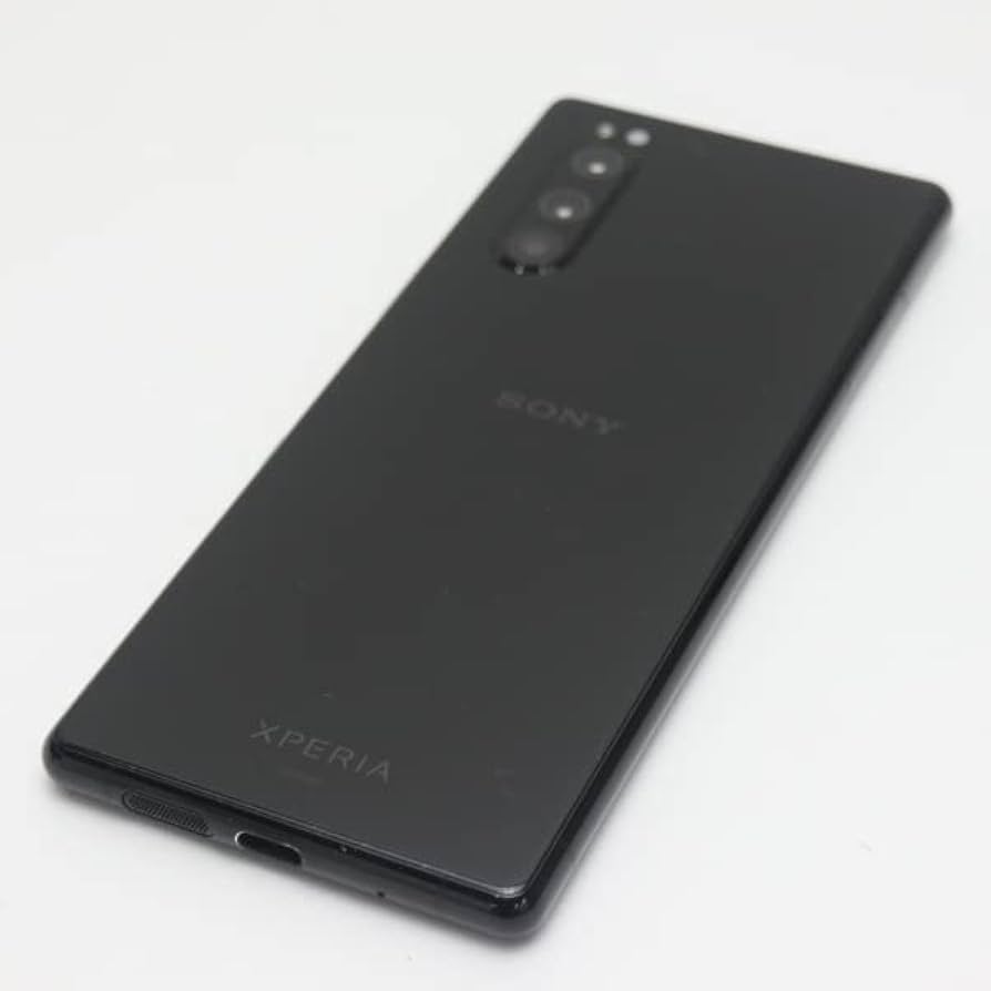 Amazon | SIMフリー Xperia 5 SOV41 Black AU | au(エーユー