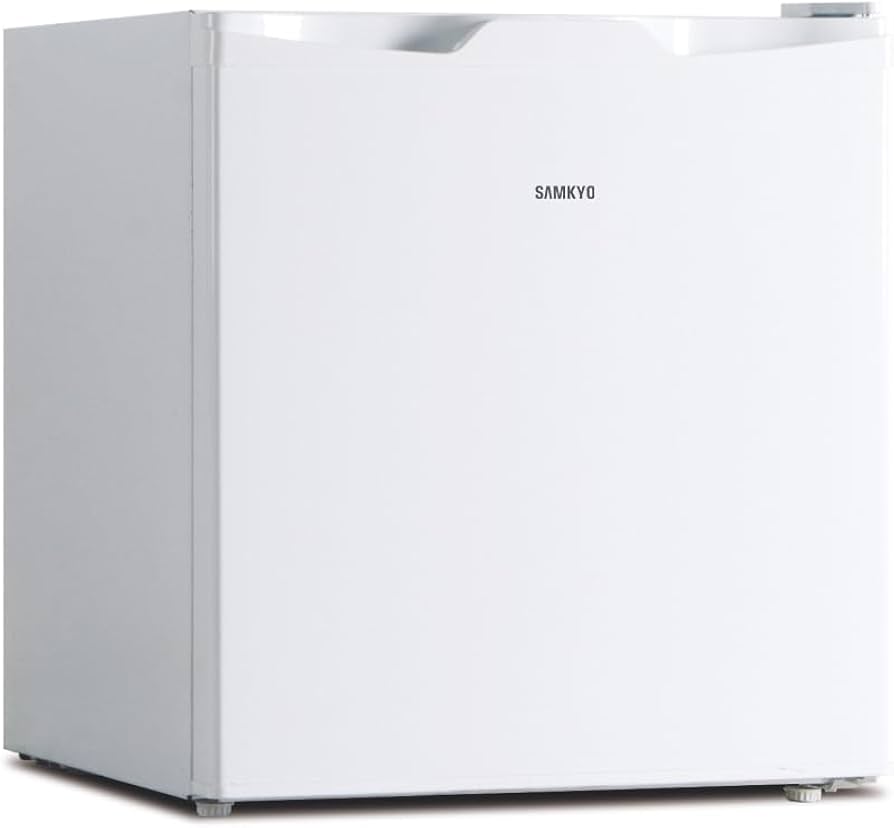 Amazon | SAMKYO 冷凍庫 33L コンパクト 右開き ホワイト | SAMKYO