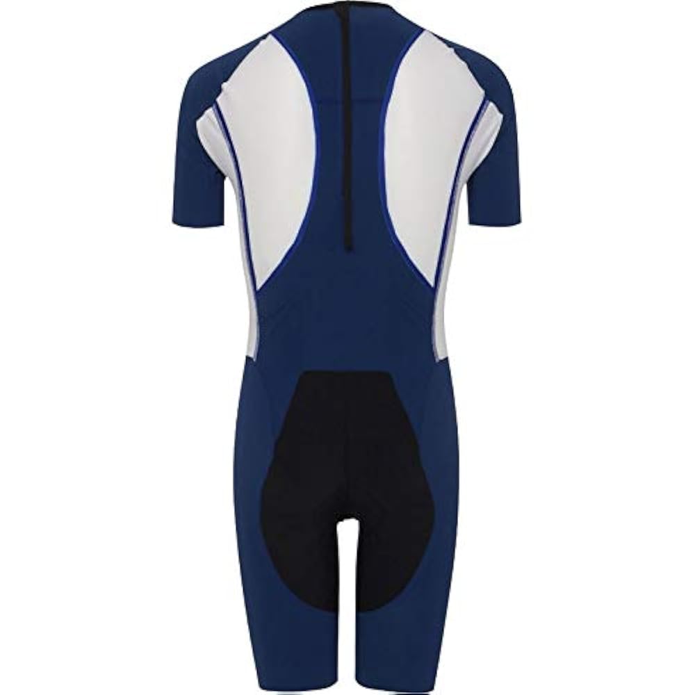 新品 メンズL レリック RERIC トライアスロン スーツ 青白 新品 メンズ