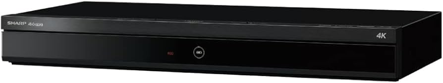 Amazon.co.jp: シャープ 4TB 2チューナー ブルーレイレコーダー 4B