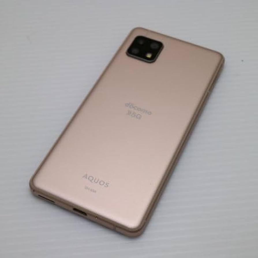 Amazon | SIMフリー docomo AQUOS sense5G SH-53A [ライトカッパー