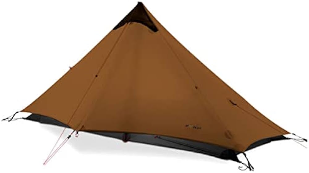 Amazon.co.jp: 3F UL GEAR Lanshan 1 (カーキ) テント 1人用 超軽量 3