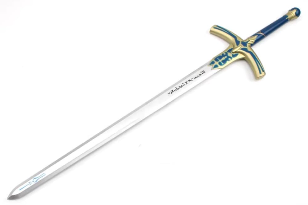 Fateシリーズの約束された勝利の剣 エクスカリバー 金属製 模造刀 武具