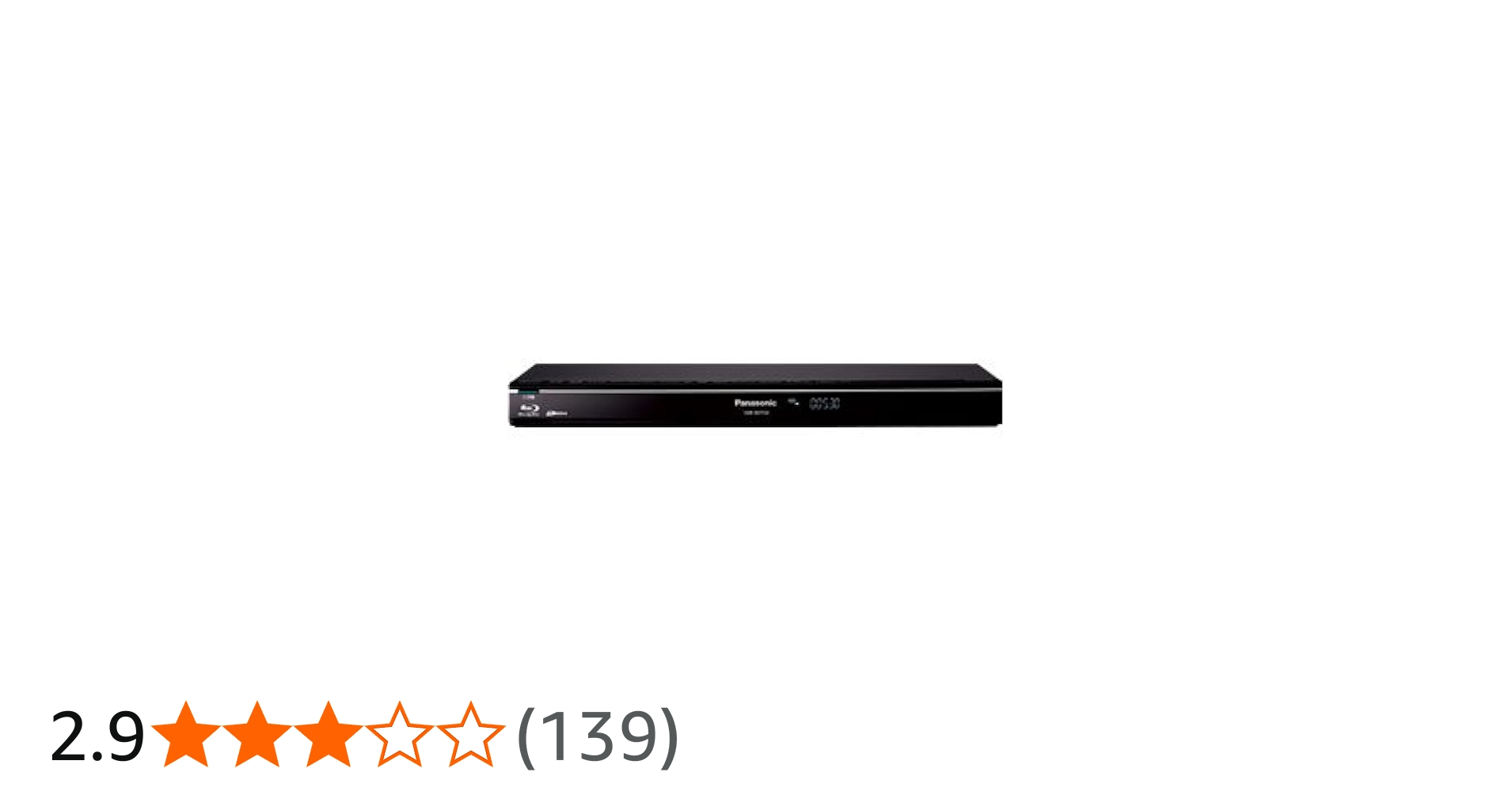 Amazon | パナソニック 500GB 2チューナー ブルーレイレコーダー 3D