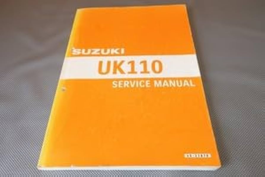 スズキ UK110 L5-L8(2015-2018) サービスマニュアル
