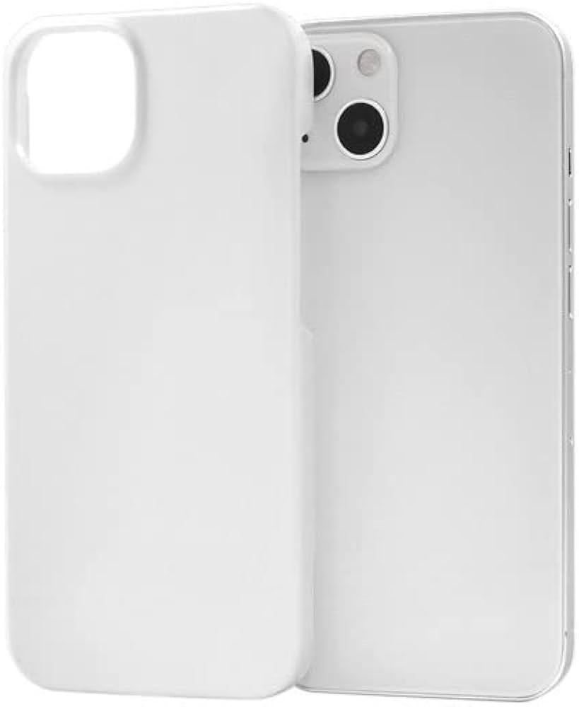 Amazon.co.jp: ハードケース iPhone13互換品 スマホケース ホワイト