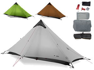 Amazon.co.jp: 3F UL GEAR LANSHAN ティピーテント 防水PU5000mm+ 760g