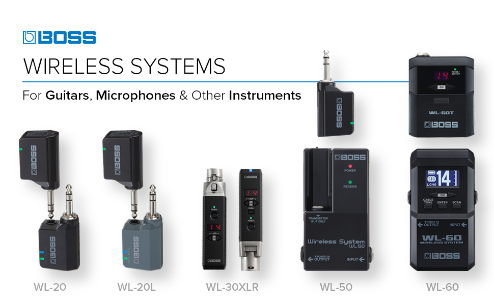 Amazon.com: BOSS WL-60 Wireless Guitar System with Bodypack
