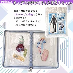 Amazon.co.jp: Happy mono アクスタケース アクスタ 収納 ファイル