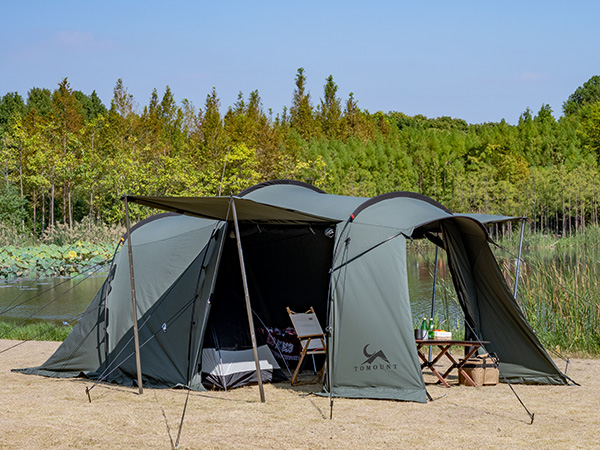 Amazon.co.jp: 【在庫一掃】TCトンネルテント 2ルーム コンパクト