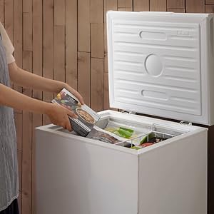 Amazon | simplus 冷凍庫 66L 幅54.5cm 1ドア 上開き セカンド冷凍庫