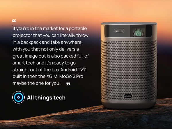 Amazon.com: XGIMI MoGo 2 Pro 1080P Portable Projector, Mini