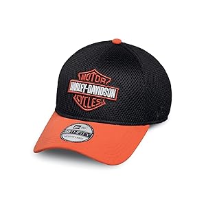 Harley-Davidson Colorblocked Logo Mesh Fitted Cap - 99447-16VM (US