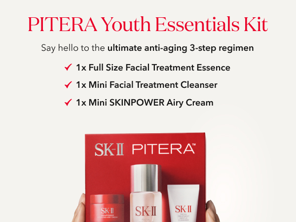 Amazon.com: SK-II Youth Essentials Skin Care Set - Includes Facial