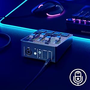 Amazon.co.jp: Razer Audio Mixer オーディオミキサー ミュートボタン