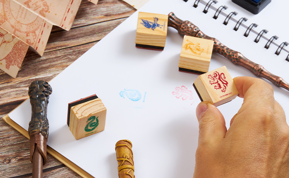 Amazon.com: Harry Potter Stationary Set for Boys Girls with 4 Wand