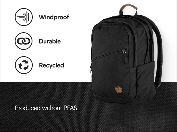 Amazon.com | Fjällräven Raven 28 Backpack - Black | Casual Daypacks