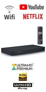 Amazon | LG 4K Ultra HD ブルーレイプレーヤー 4Kアップコンバート