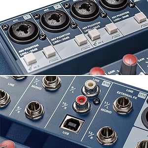 Amazon | Soundcraft （サウンドクラフト）Notepad-12FX 【 4モノラル