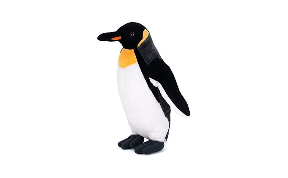 Amazon.co.jp: カロラータ キングペンギン ぬいぐるみ (親