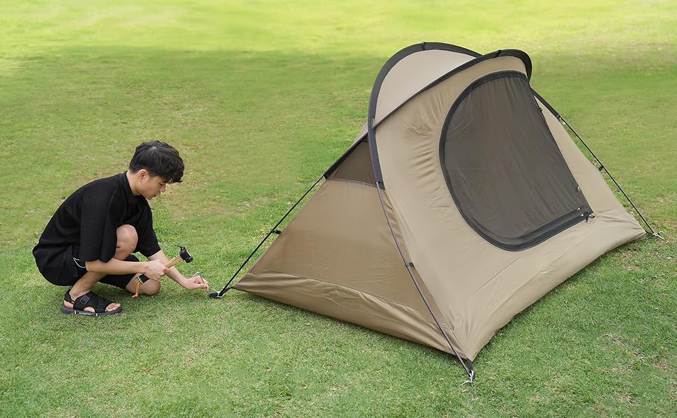 Amazon.co.jp: KIMICAMP KABUTO Tent, Touring Tent (Kabuto Tent Body