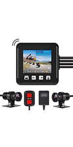 Amazon.co.jp: VSYSTOバイク用ドライブレコーダー 前後カメラ 防水 S