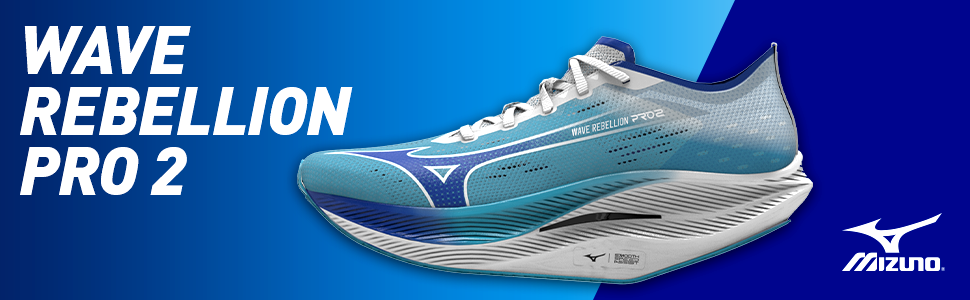 Amazon.com | Mizuno Men's Wave Rebellion Pro 2 Running Shoe, River