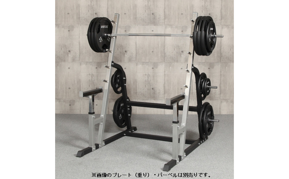 Amazon.co.jp: IROTEC（アイロテック）NEWパワースクワットラック V2