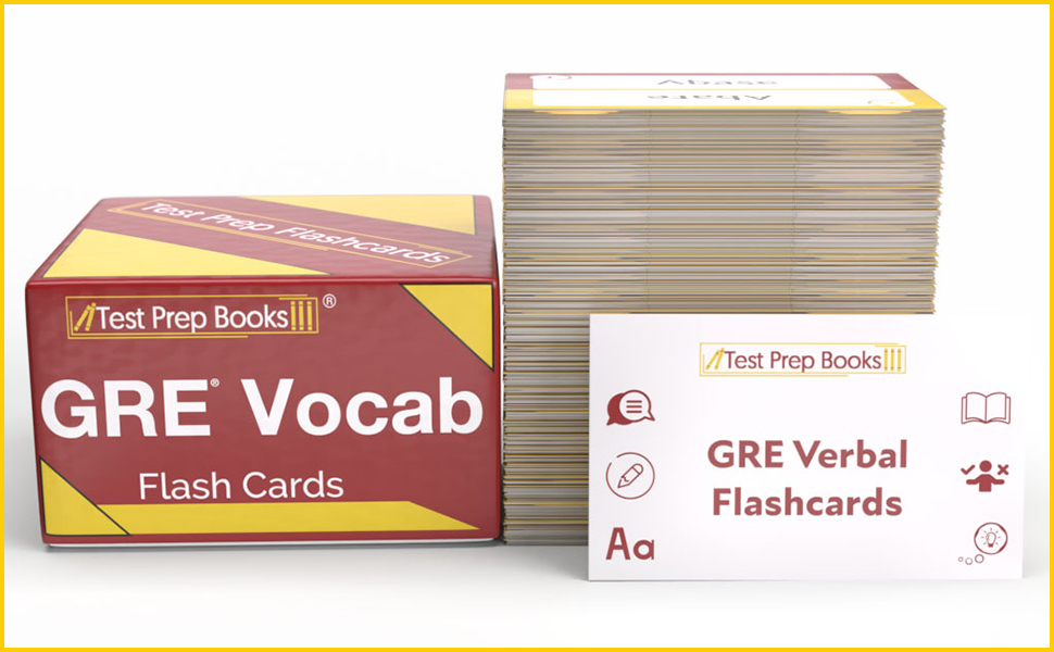 Amazon.com: GRE Vocabulary Study Cards 2026-2027: GRE Verbal