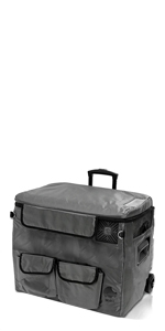 Amazon | M.O.L ポータブル冷蔵庫＆冷凍庫 40L DC12V24V／AC100V兼用