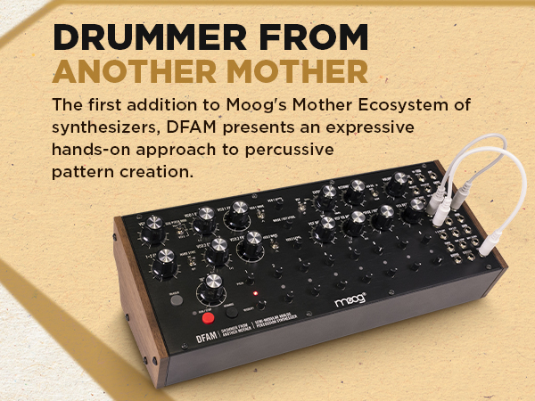 Amazon.com: MOOG DFAM Semi-Modular Analog Percussion Synthesizer