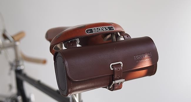 Amazon | BROOKS(ブルックス) 上質なレザー製ツール用大型サドルバッグ
