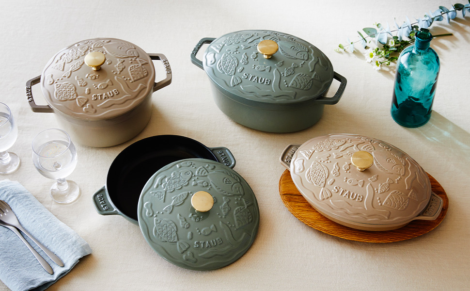 Amazon.co.jp: 【 STAUB × minä perhonen 】 staub ストウブ