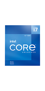 Amazon.com: Intel® Core™ i7-12700KF Desktop Processor 12 (8P+4E