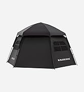 Amazon.co.jp: 【公式】BLACKDOG ワンタッチテント 大型六角屋 3.5m 2