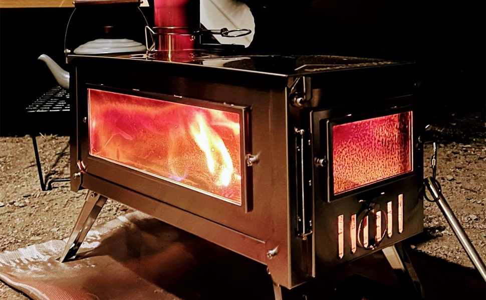Amazon.co.jp: DANCHEL OUTDOOR D&R HS6【二次燃焼ステンレス304製薪