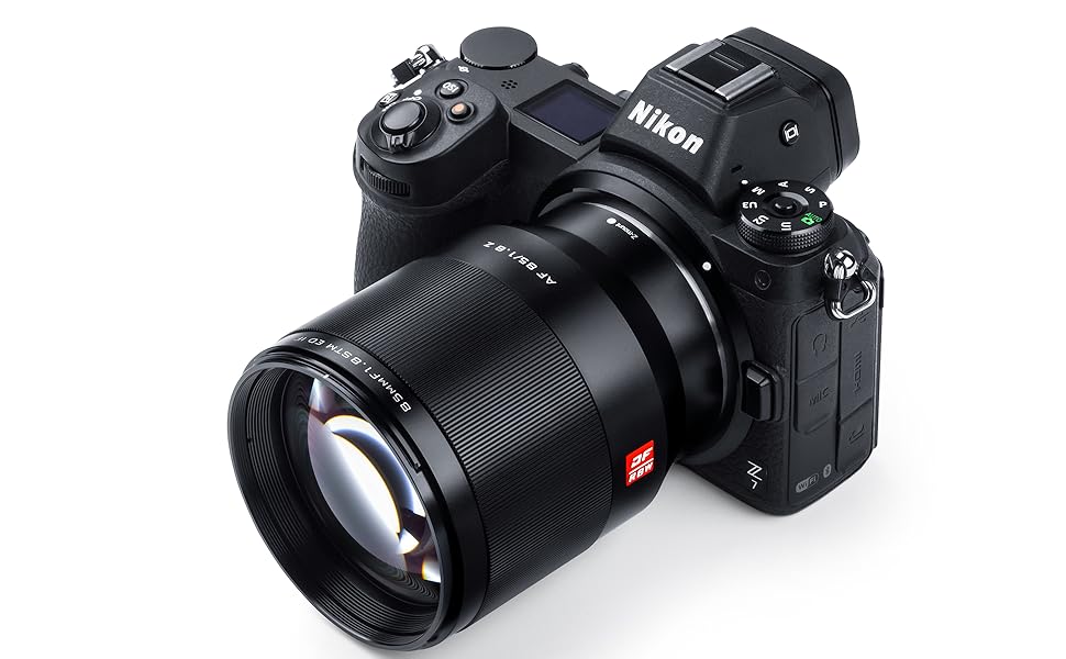 Amazon.com : VILTROX 85mm f/1.8 F1.8 STM Full-Frame Portrait Lens
