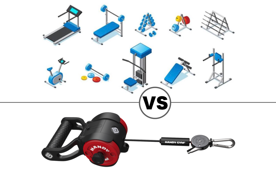 Amazon.co.jp: Handy Gym Pro | ポータブルケーブルワークアウトキット