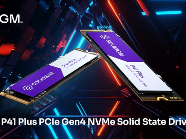 Amazon.com: Solidigm™ P41 Plus 1TB SSD, PCIe GEN 4 NVMe 4.0 x4 M.2